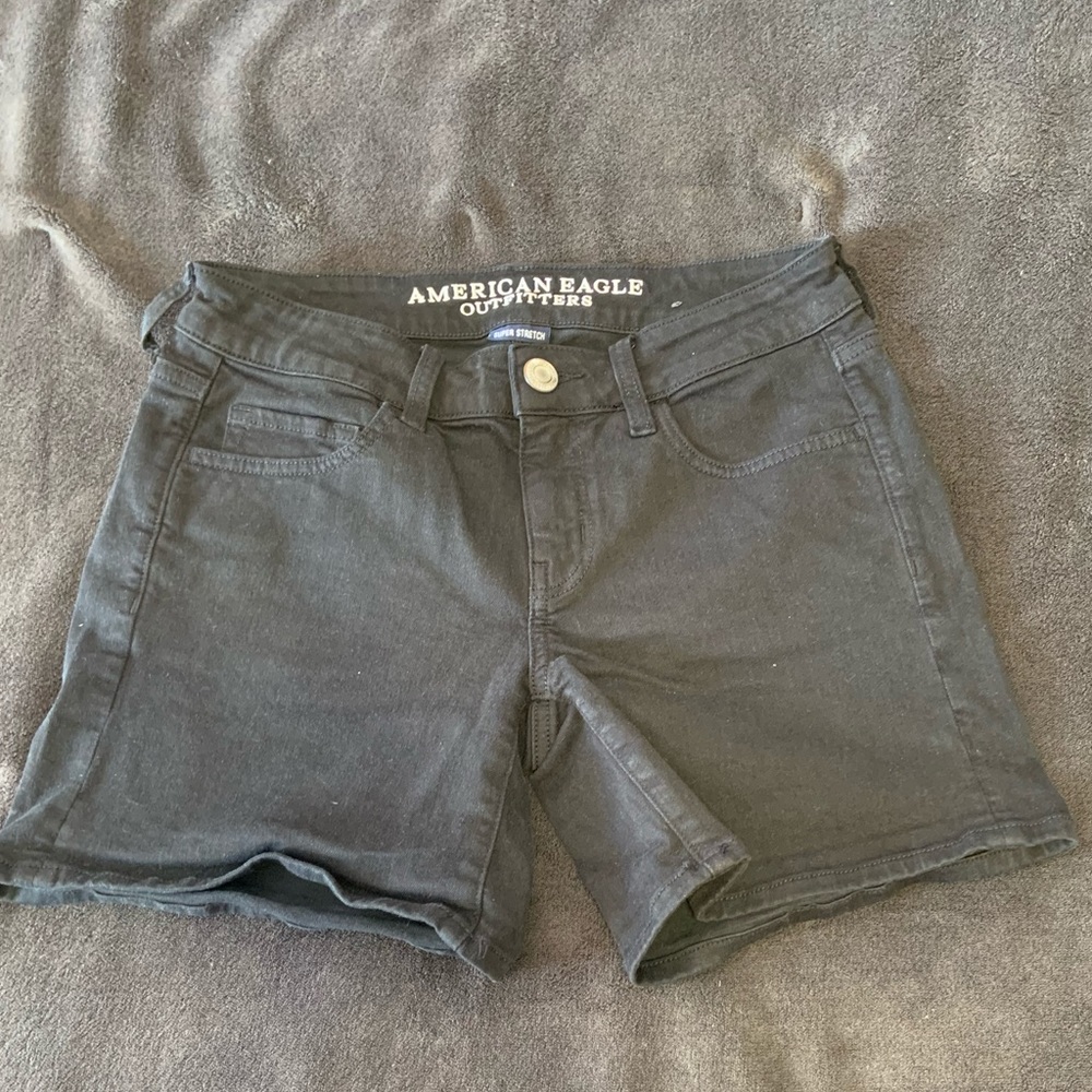 American Eagle SuperStretch denim shorts